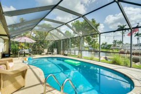 Private Dock and Lanai Waterfront Cape Coral Home!